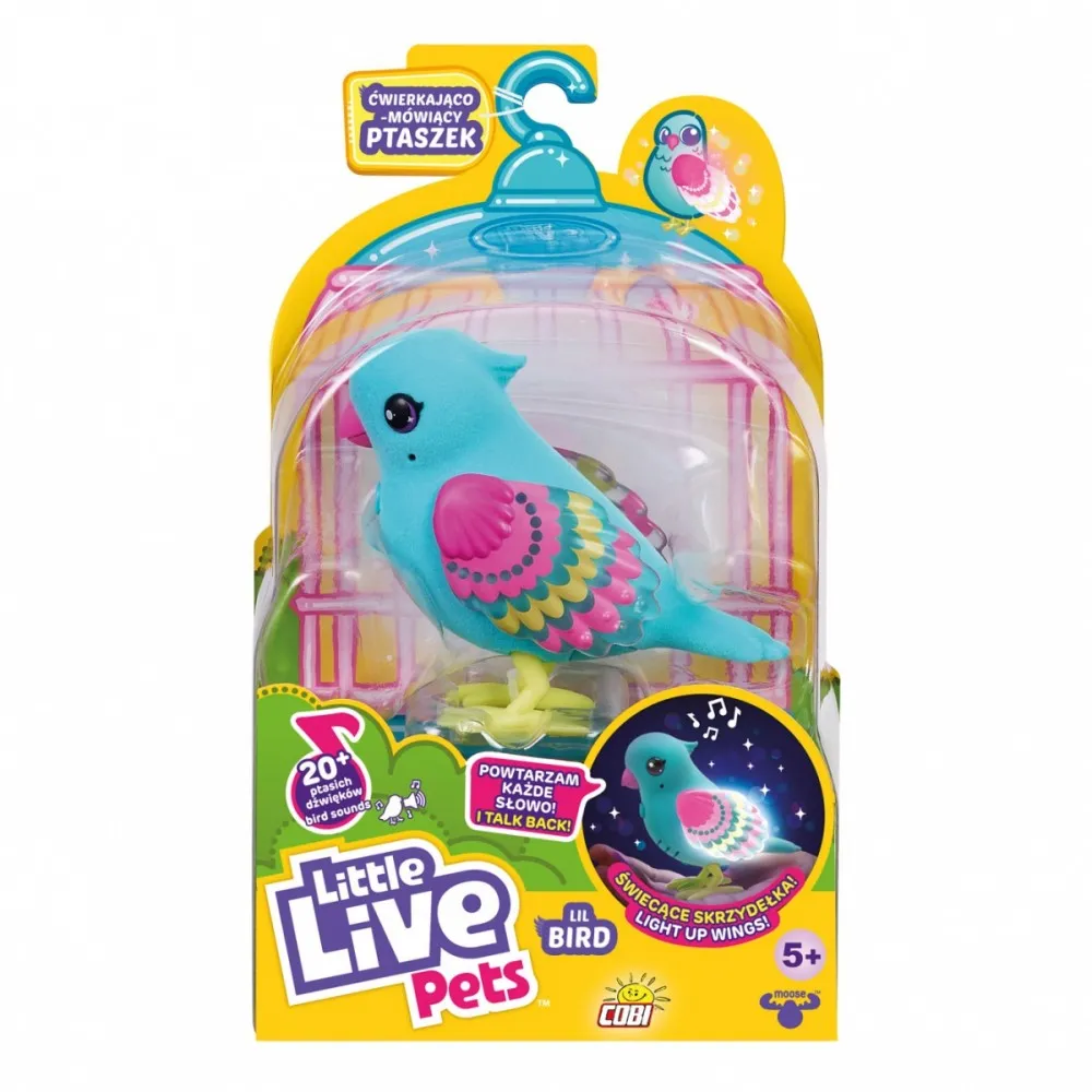 Cobi Figurka interaktywna Little Live Pets - Ptaszek niebieski – zdjęcie 1 z 3