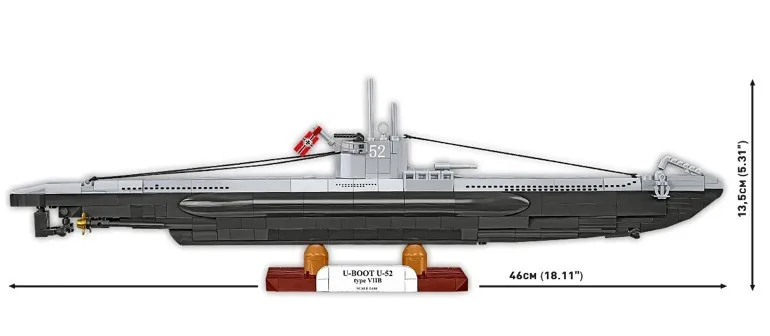 Klocki U-Boot U-52 474 elementy – zdjęcie 3 z 10