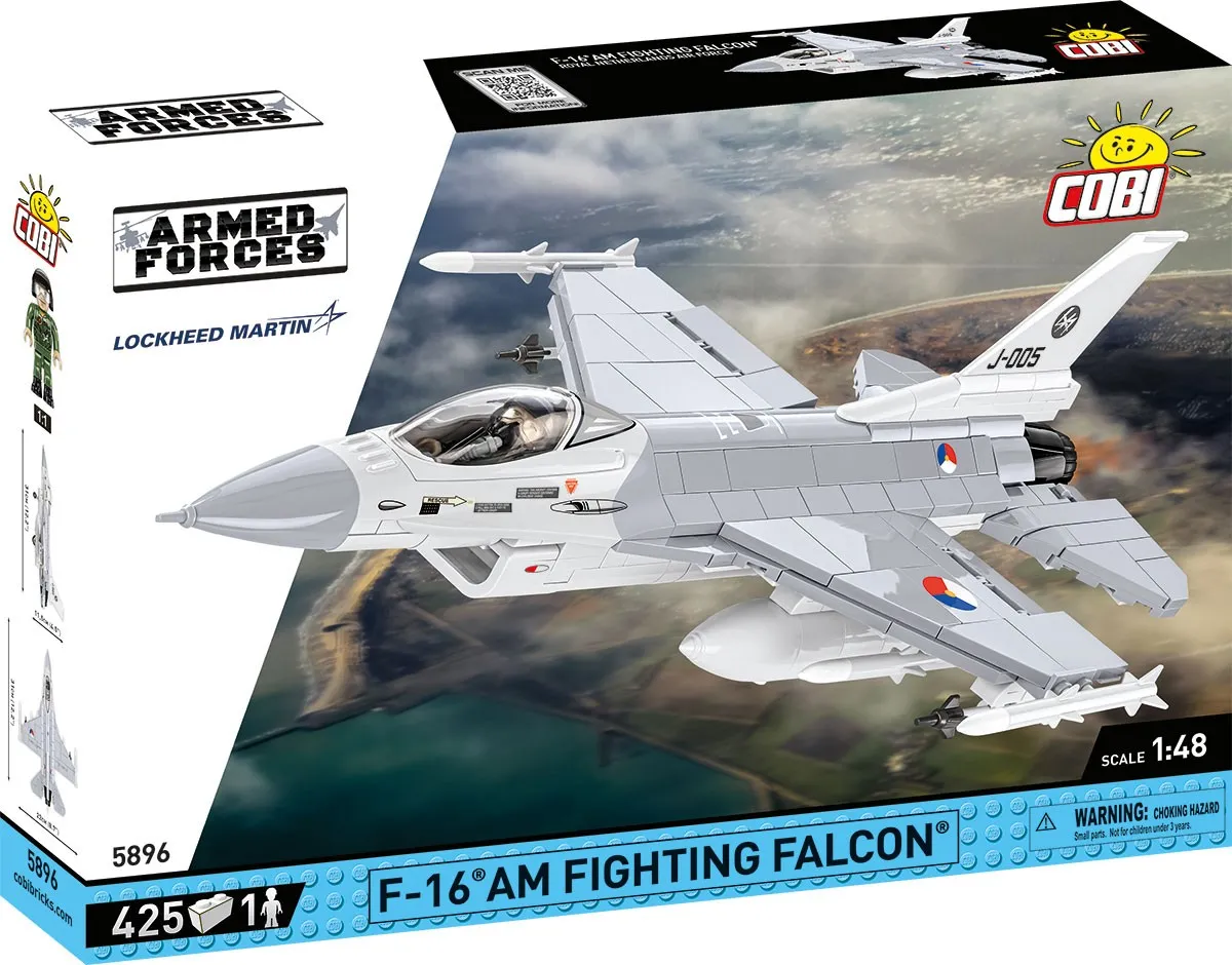 Klocki F-16 AM Fighting Falcon 425 klocków – zdjęcie 1 z 8