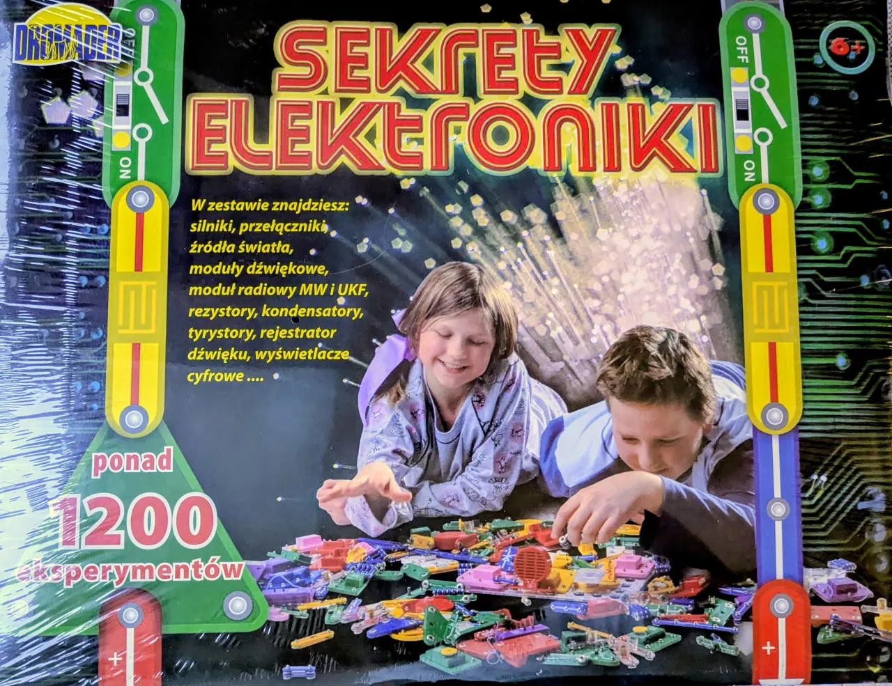 Dromader Sekrety Elektroniki 1200 eksperymentów – zdjęcie 2 z 3
