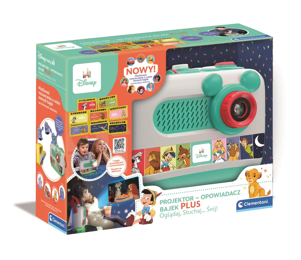 Projektor - Opowiadacz Bajek Plus Baby Disney – zdjęcie 1 z 4
