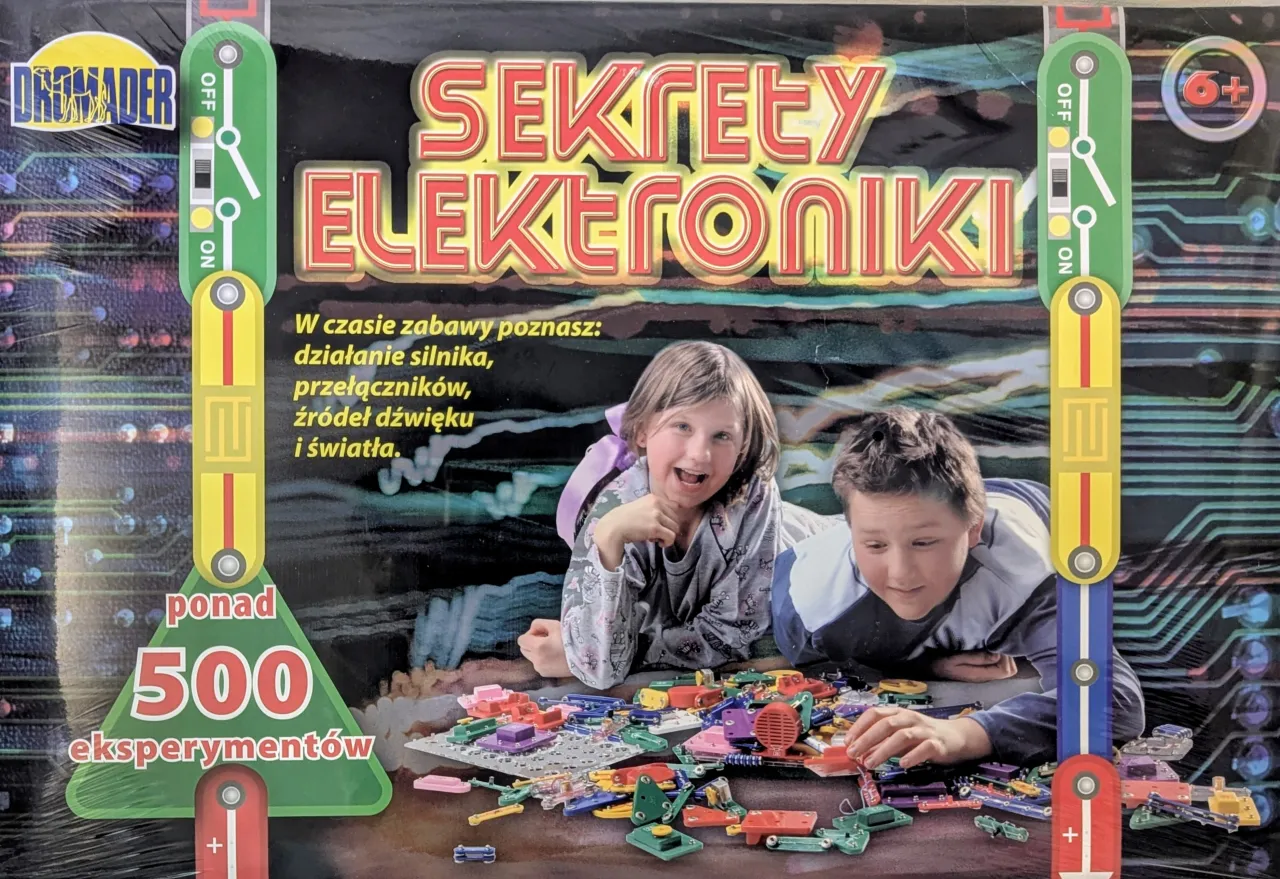Dromader Sekrety Elektroniki 500 eksperymentów – zdjęcie 2 z 5