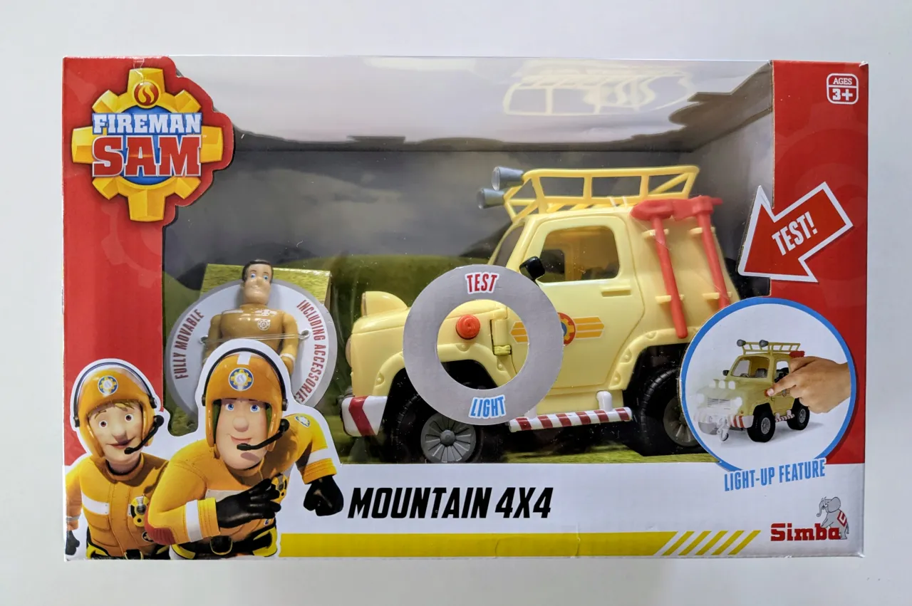 Strażak Sam Jeep ratunkowy 4x4 z figurką – Simba