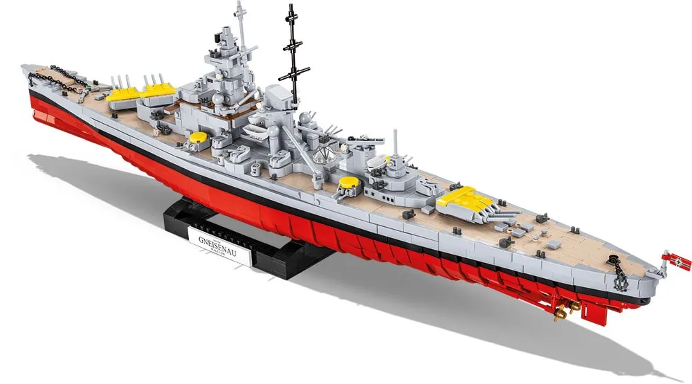 Klocki Historical Collection Battleship Gneisenau – zdjęcie 10 z 10