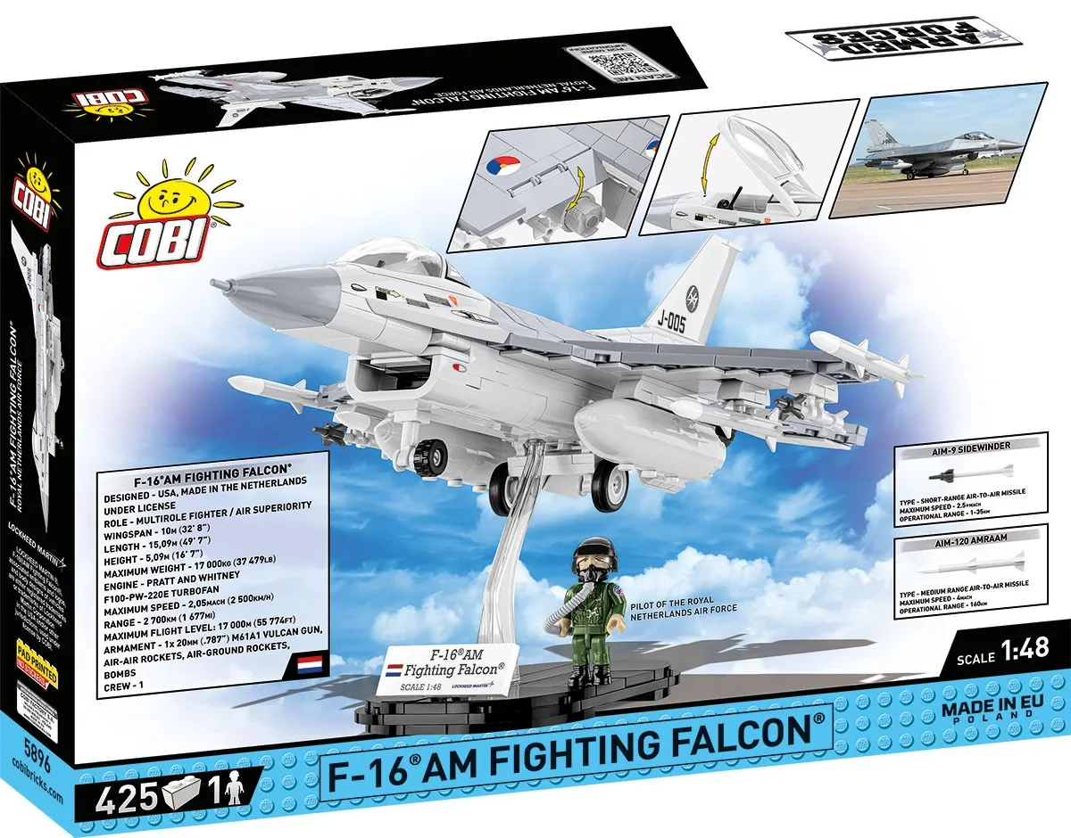 Klocki F-16 AM Fighting Falcon 425 klocków – zdjęcie 2 z 8