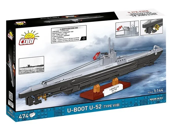 Klocki U-Boot U-52 474 elementy – zdjęcie 2 z 10