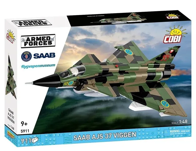Klocki Saab AJS 37 Viggen 911 klocków – zdjęcie 1 z 10