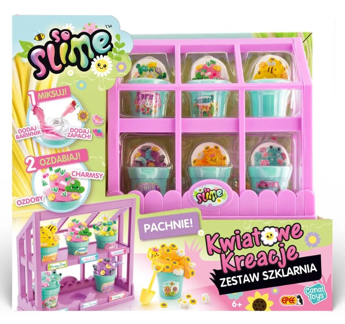 So Slime Kwiatowe Kreacje - zestaw Szklarnia – zdjęcie 2 z 3