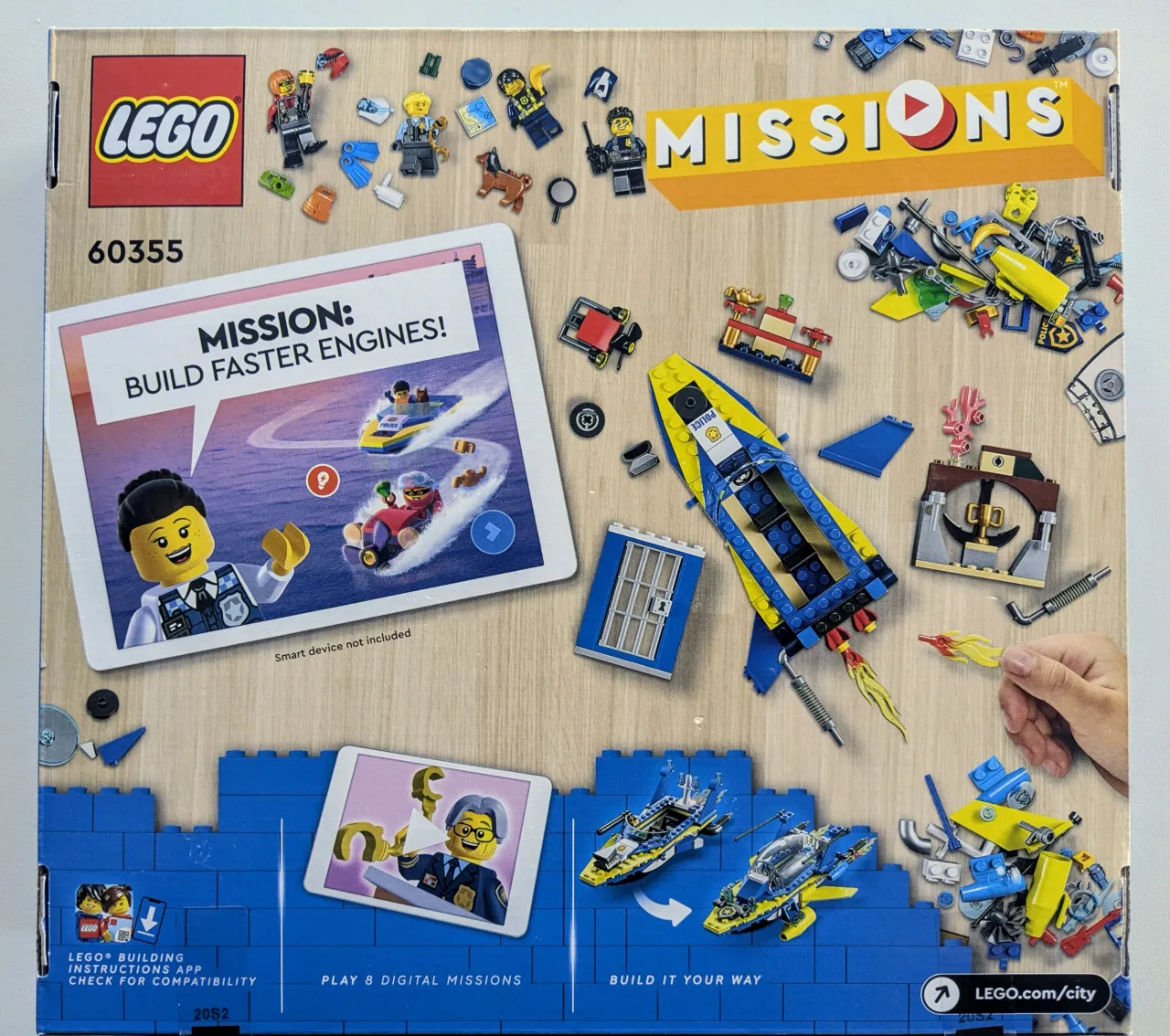 LEGO City 60355 Śledztwa wodnej policji – zdjęcie 2 z 2