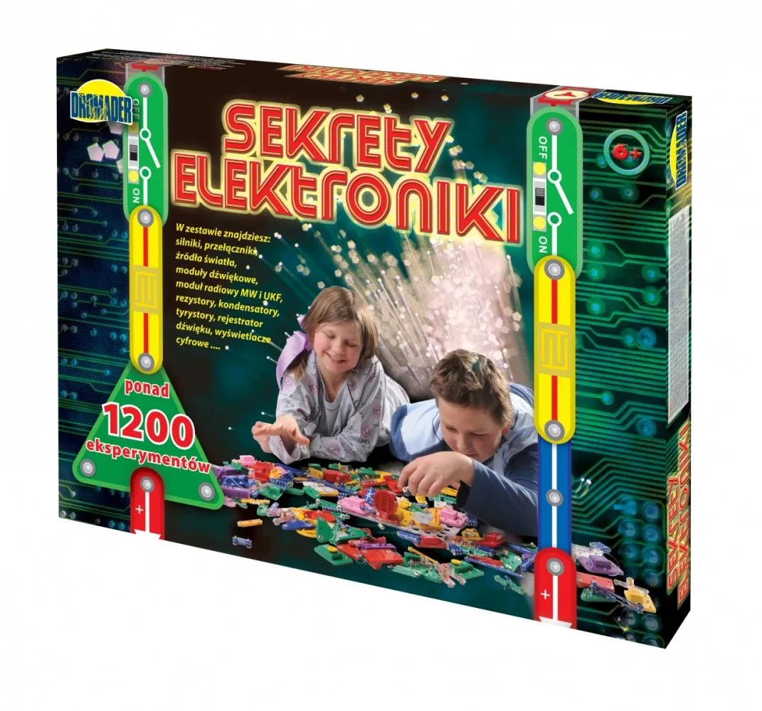Dromader Sekrety Elektroniki 1200 eksperymentów – zdjęcie 1 z 3