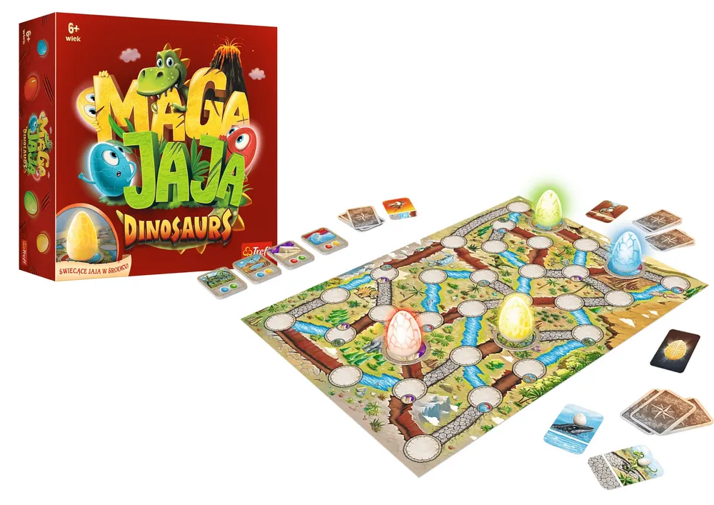Gra rodzinna Magajaja Dinosaurs Trefl 02281 – zdjęcie 1 z 3