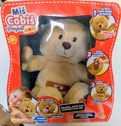 Cobi Maskotka Miś Cobiś Pacjent