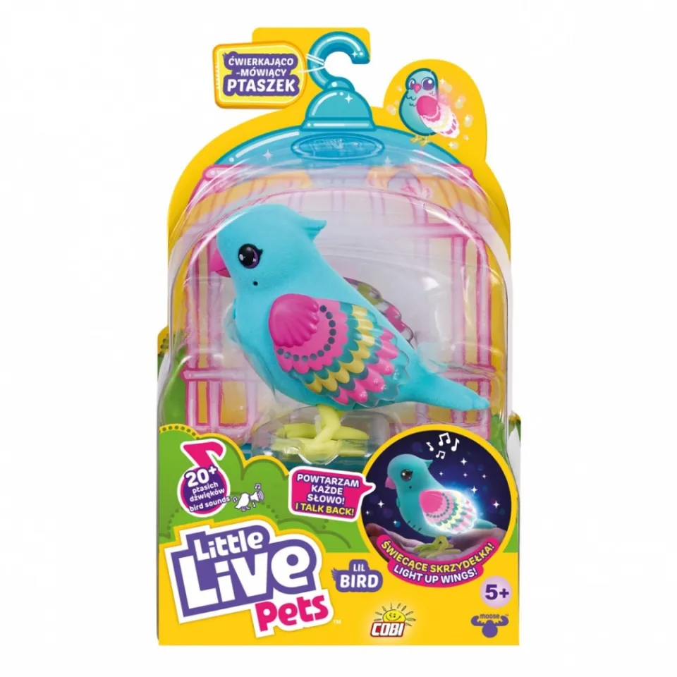 Cobi Figurka interaktywna Little Live Pets - Ptaszek niebieski – zdjęcie 1 z 3