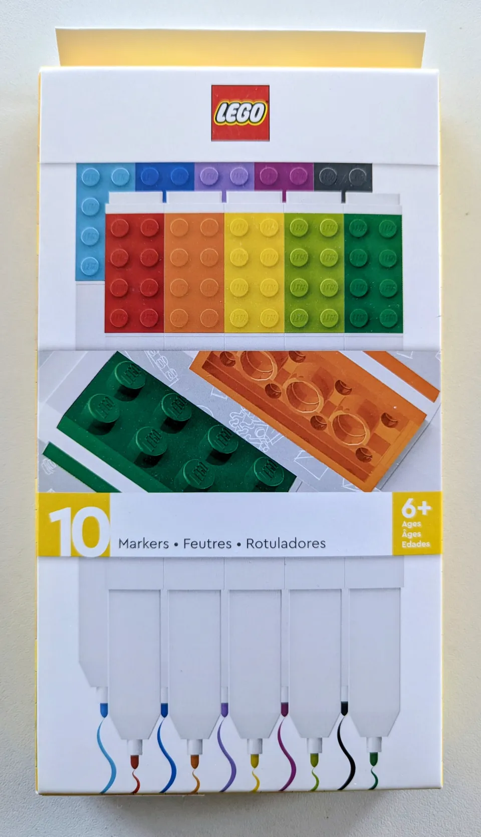 LEGO 53101 Flamastry – zestaw 10 kolorów – zdjęcie 1 z 2