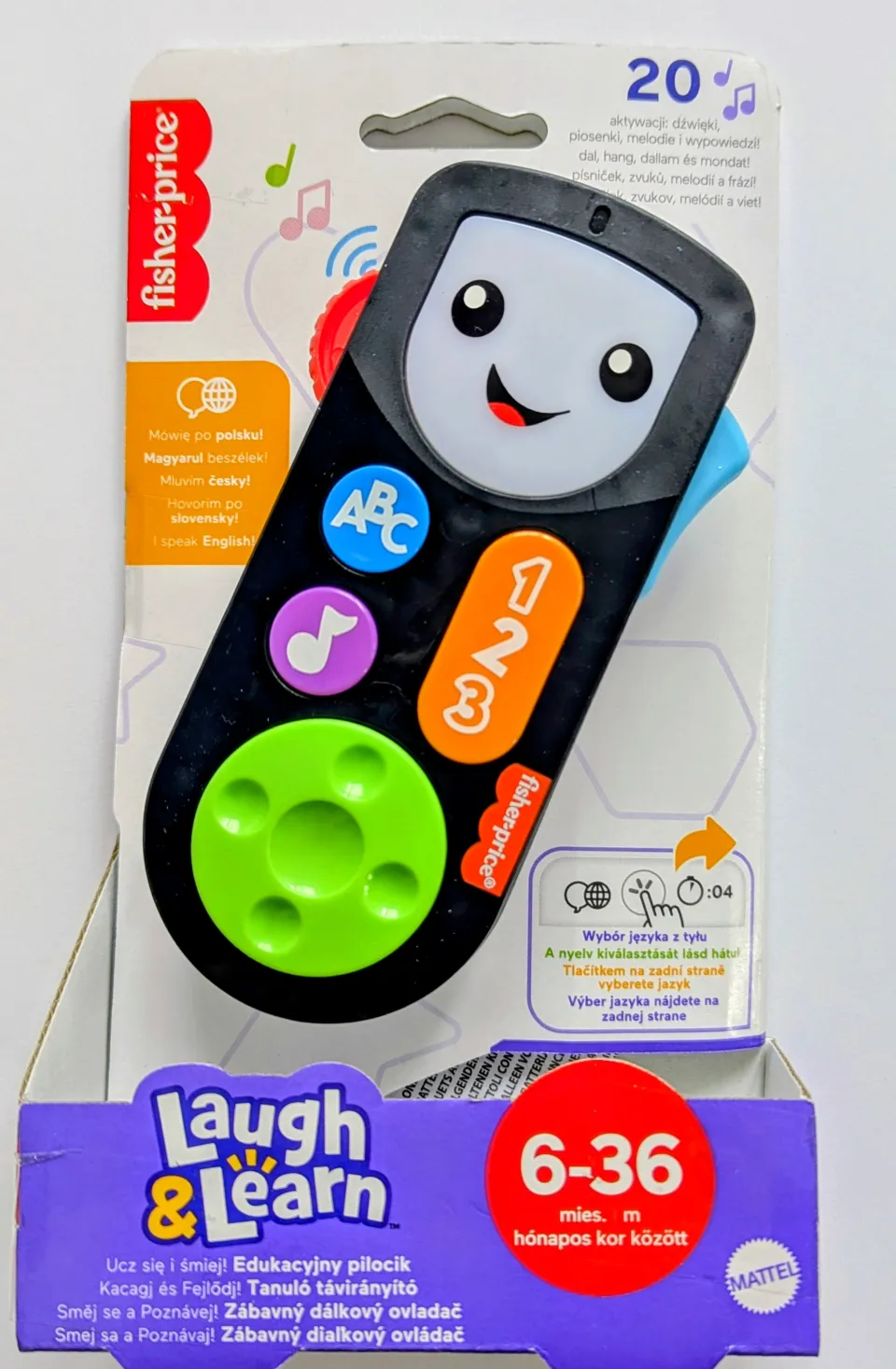 Edukacyjny Pilocik fisher-price – zdjęcie 1 z 3