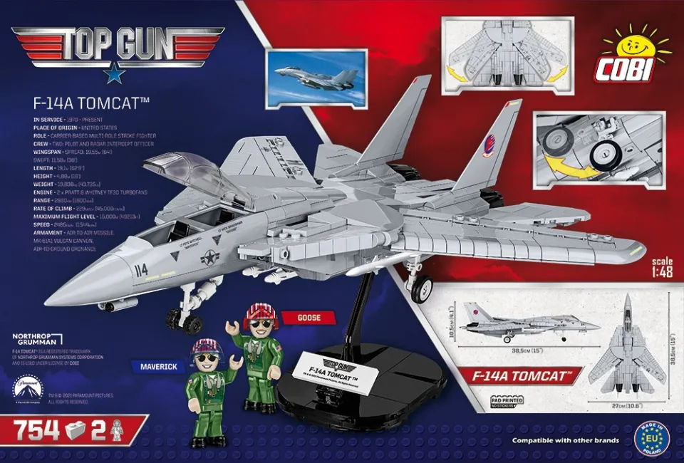 Klocki f-14a tomcat – zdjęcie 2 z 9
