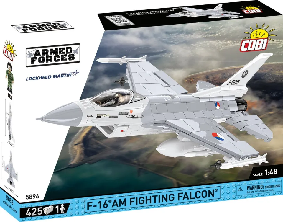 Klocki F-16 AM Fighting Falcon 425 klocków – zdjęcie 1 z 8