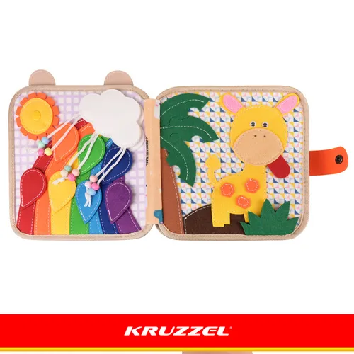 Tablica manipulacyjna - żyrafa Kruzzel – zdjęcie 4 z 7