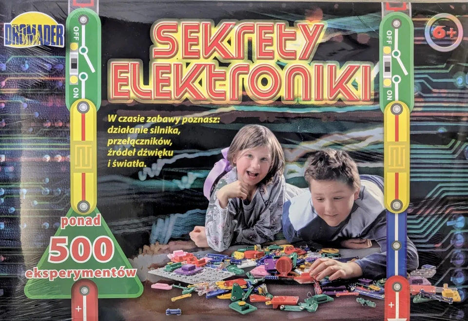 Dromader Sekrety Elektroniki 500 eksperymentów – zdjęcie 2 z 5