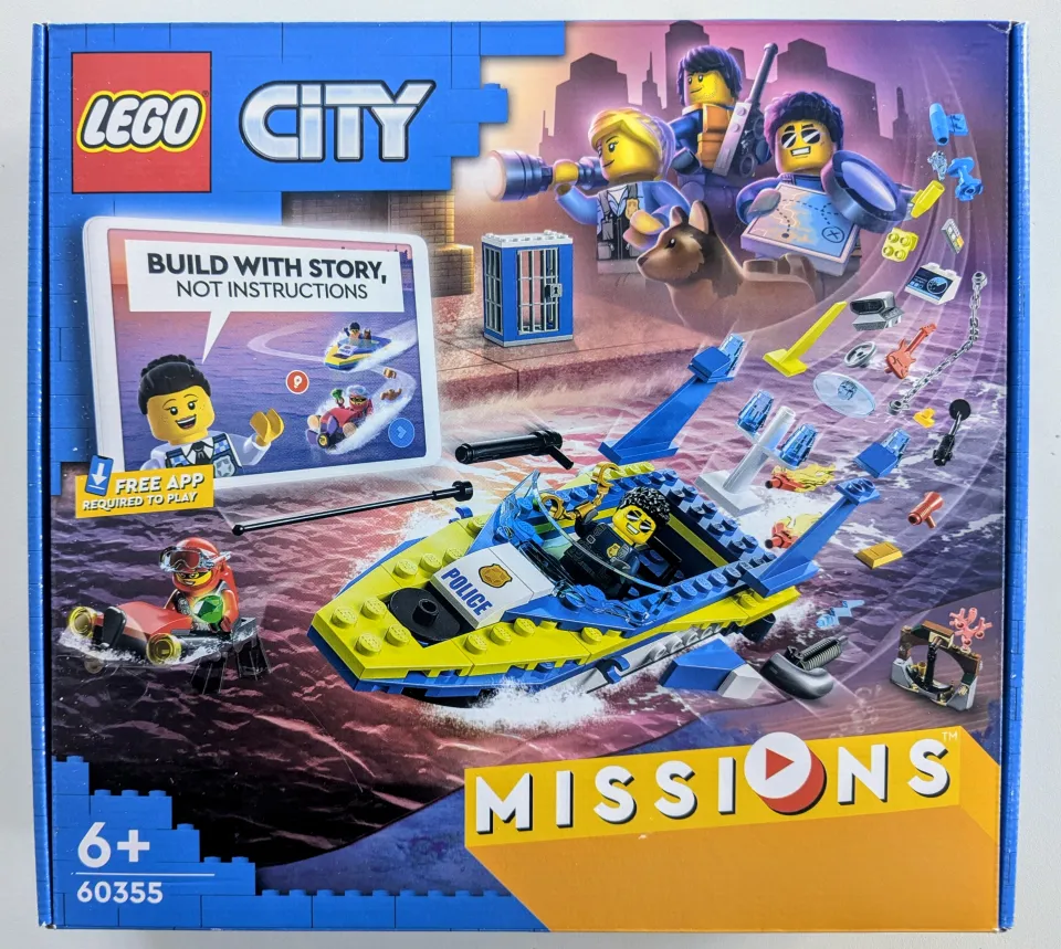 LEGO City 60355 Śledztwa wodnej policji – zdjęcie 1 z 2