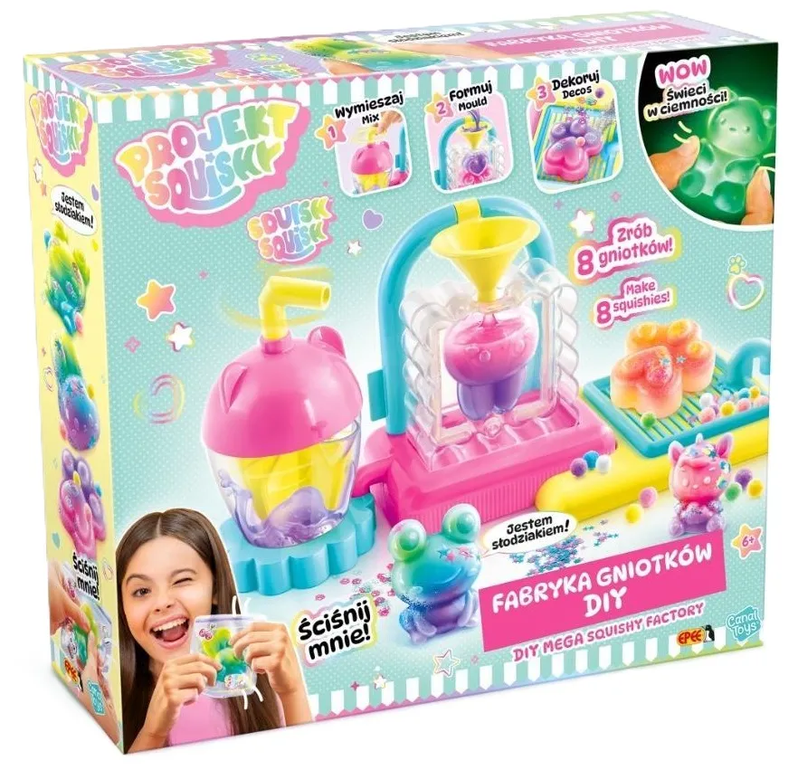 Projekt Squishy - Fabryka gniotków DIY