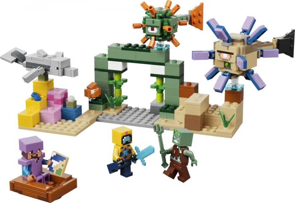 Klocki Minecraft 21598 Podwodna przygoda – zdjęcie 7 z 7