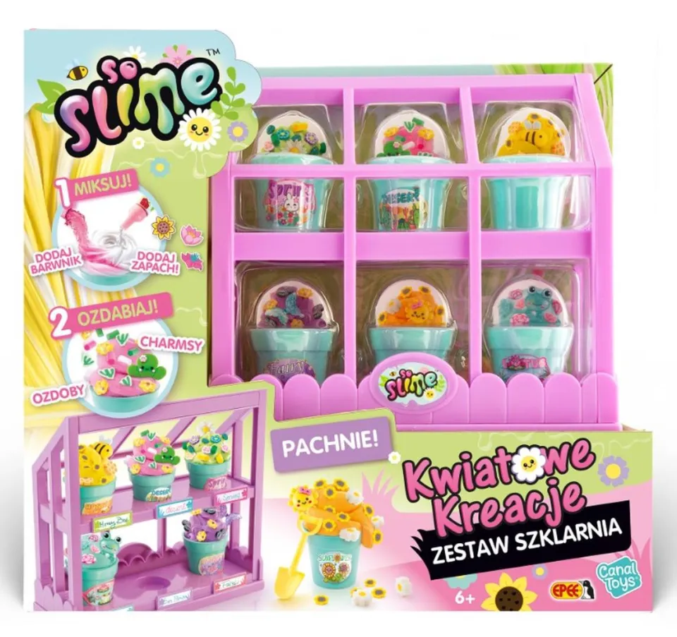 So Slime Kwiatowe Kreacje - zestaw Szklarnia – zdjęcie 2 z 3