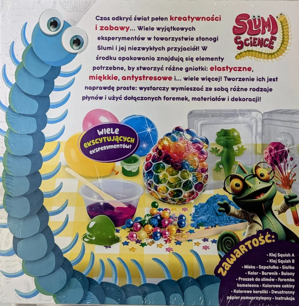 LISCIANI Zestaw kreatywny Lisciani Slumi Science Laboratorium Gniotków – zdjęcie 2 z 2