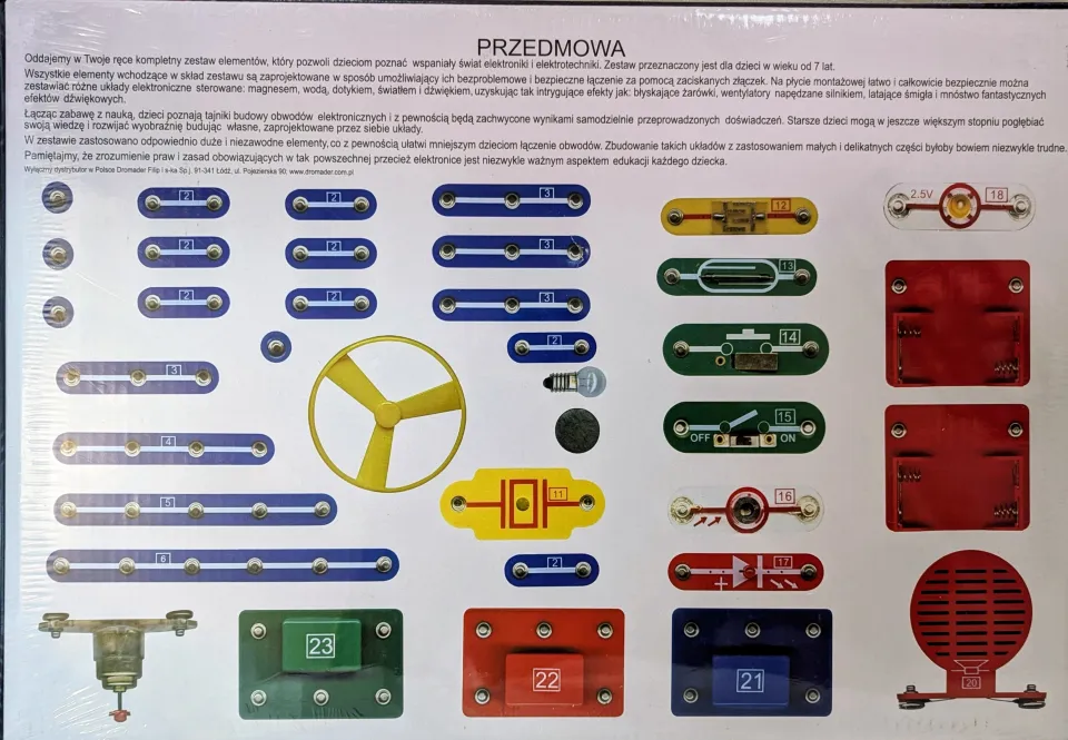 Dromader Sekrety Elektroniki 180 eksperymentów – zdjęcie 2 z 2