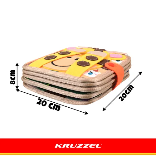 Tablica manipulacyjna - żyrafa Kruzzel – zdjęcie 2 z 7