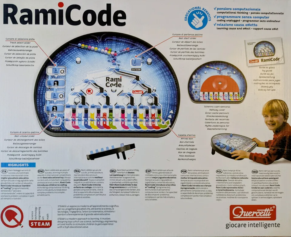 Quercetti Rami Code Układanka do nauki kodowania – zdjęcie 2 z 4