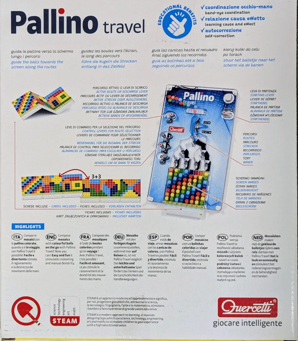QUERCETTI Pallino Coding wersja podróżna – zdjęcie 2 z 2