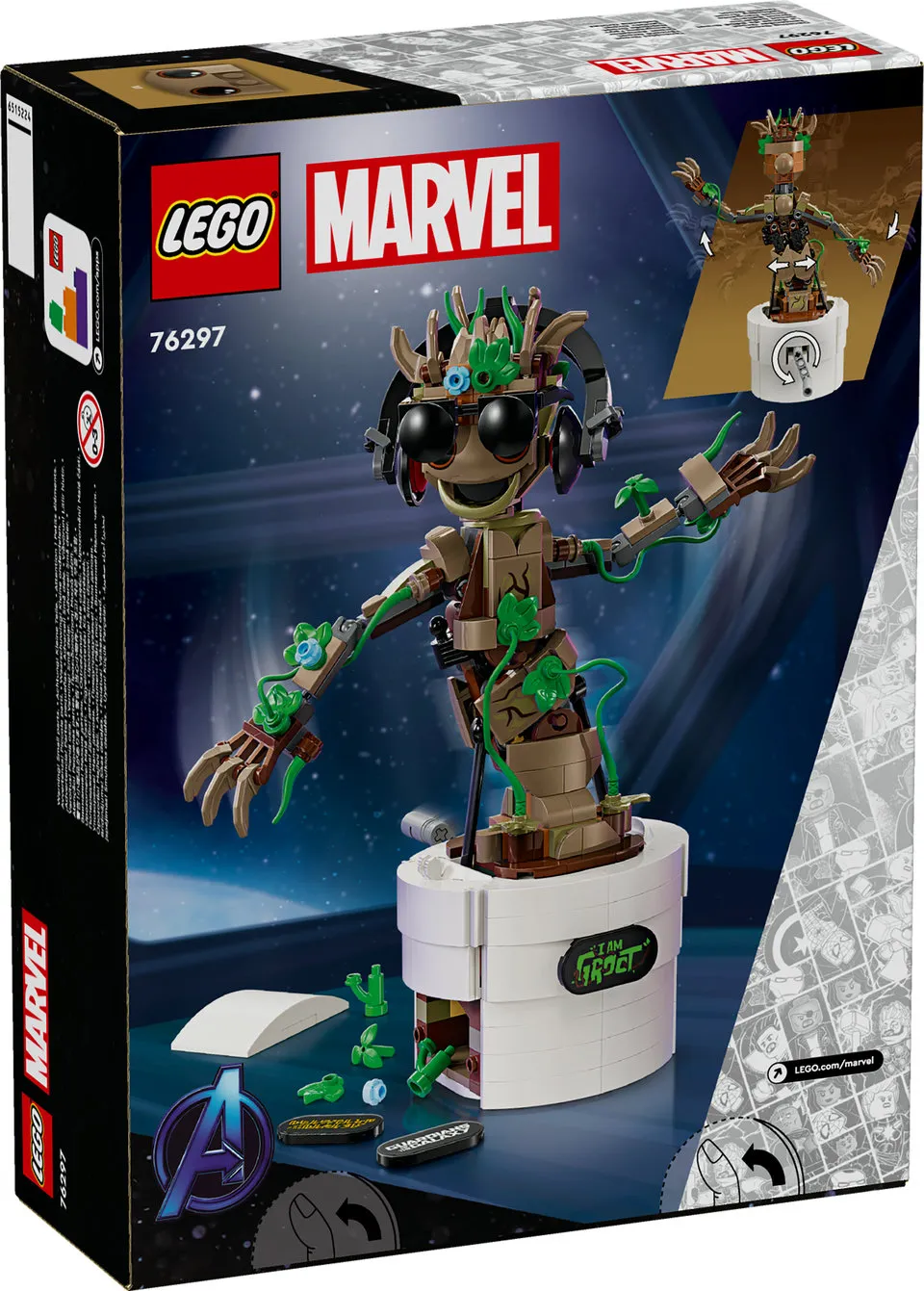 LEGO Marvel 76297 Tańczący Groot – zdjęcie 3 z 3
