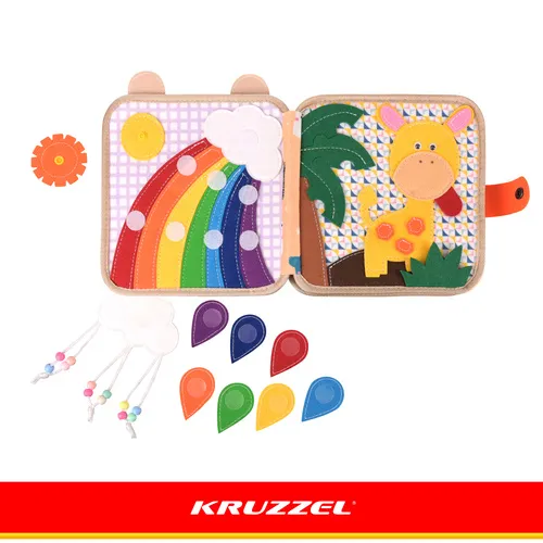 Tablica manipulacyjna - żyrafa Kruzzel – zdjęcie 3 z 7