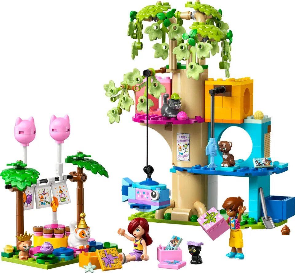 LEGO Friends 42666 Kocie przyjęcie i domek na drzewie – zdjęcie 3 z 3